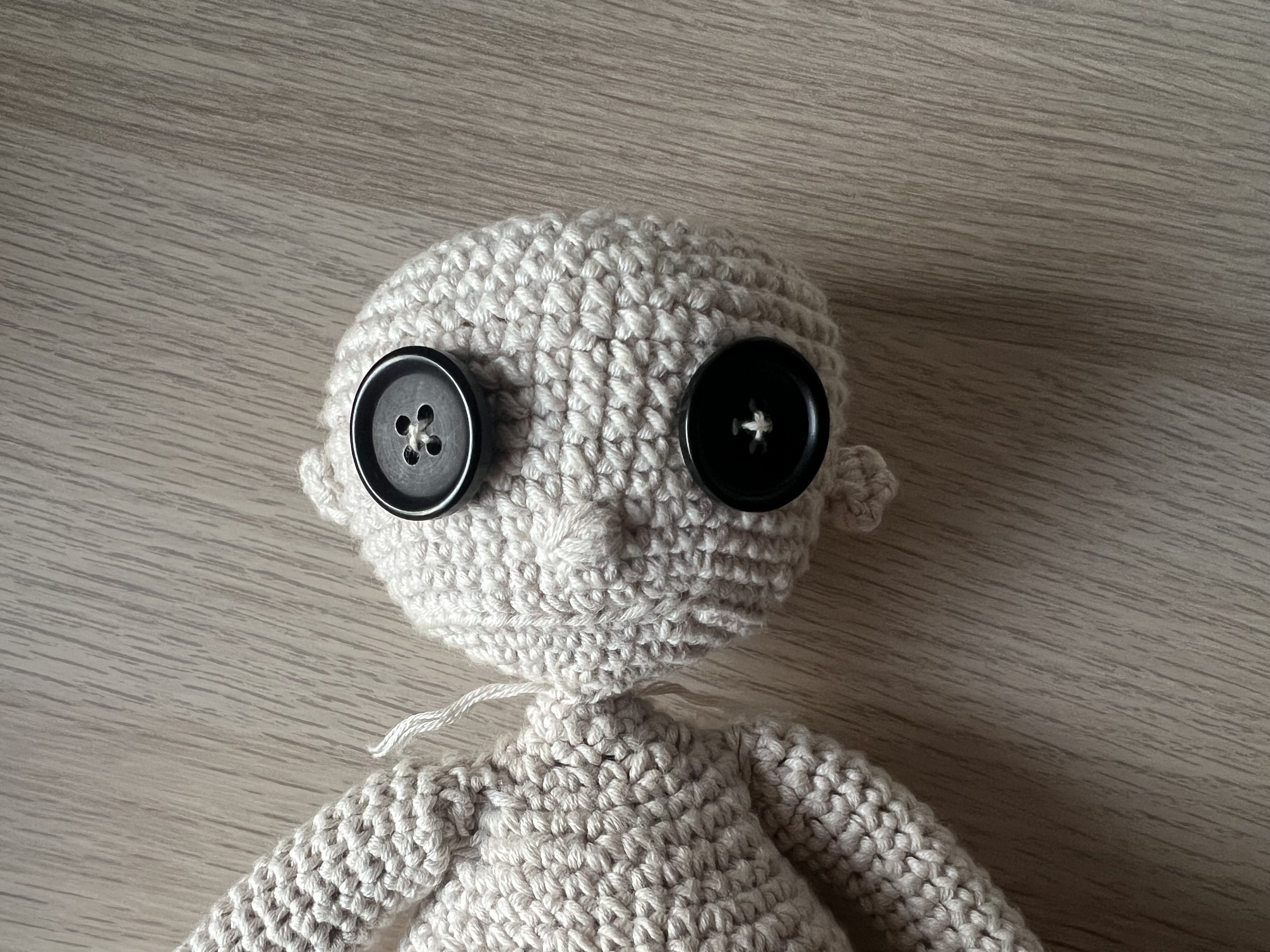 Button eyes test