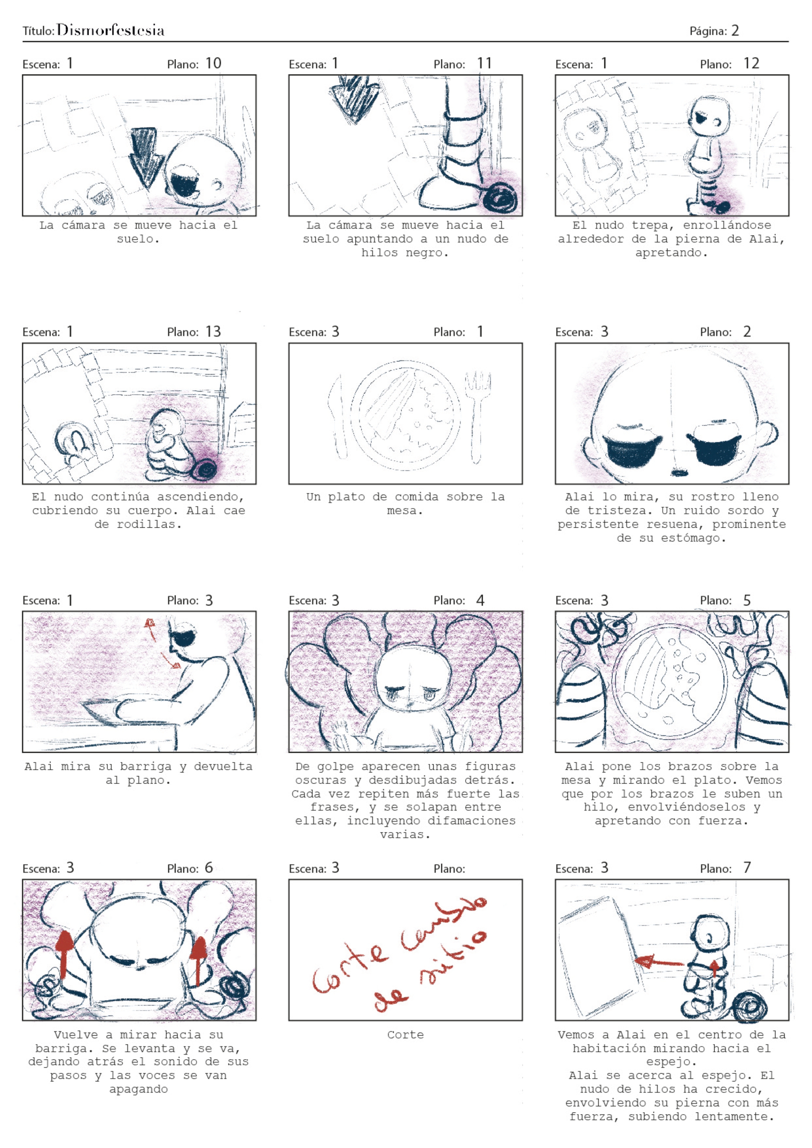 Storyboard página 2