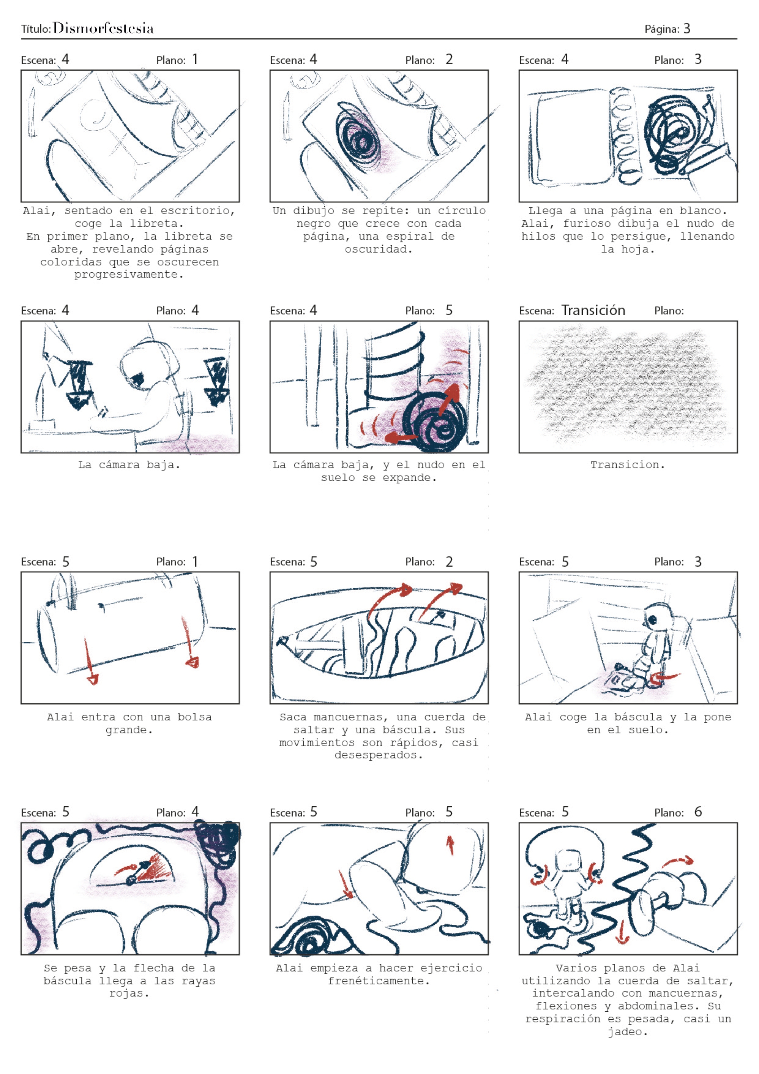 Storyboard página 3
