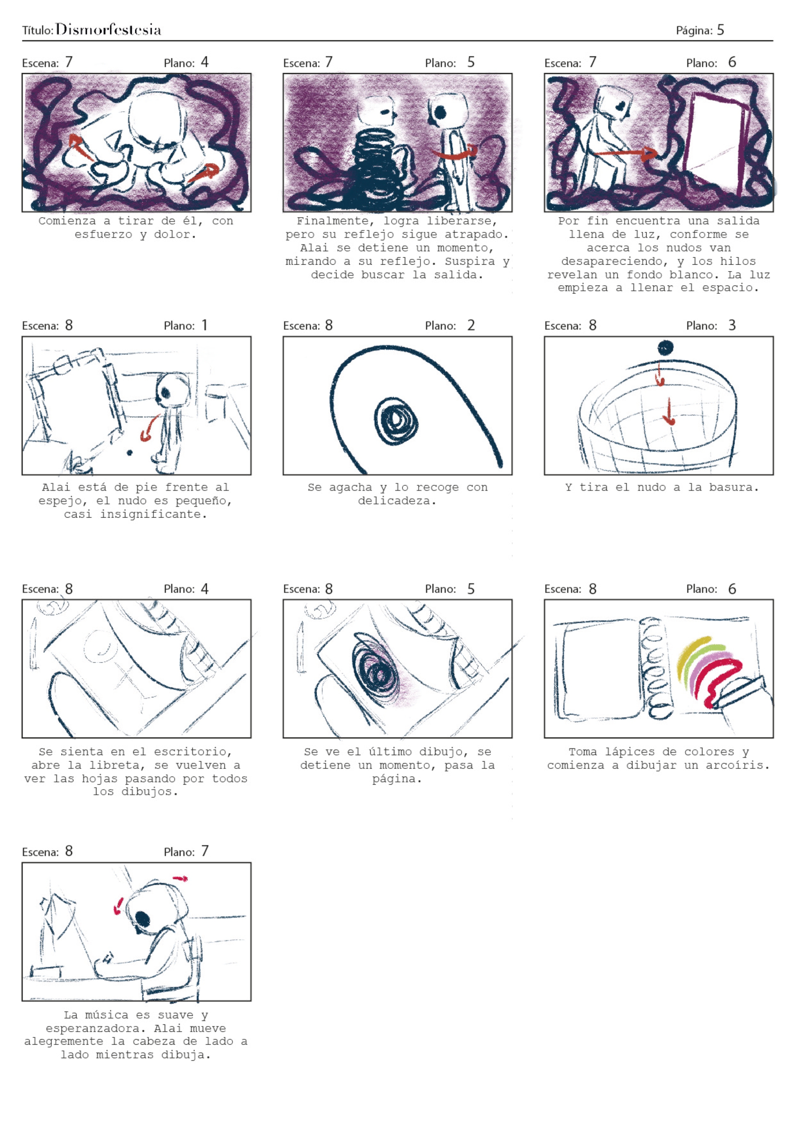 Storyboard página 5