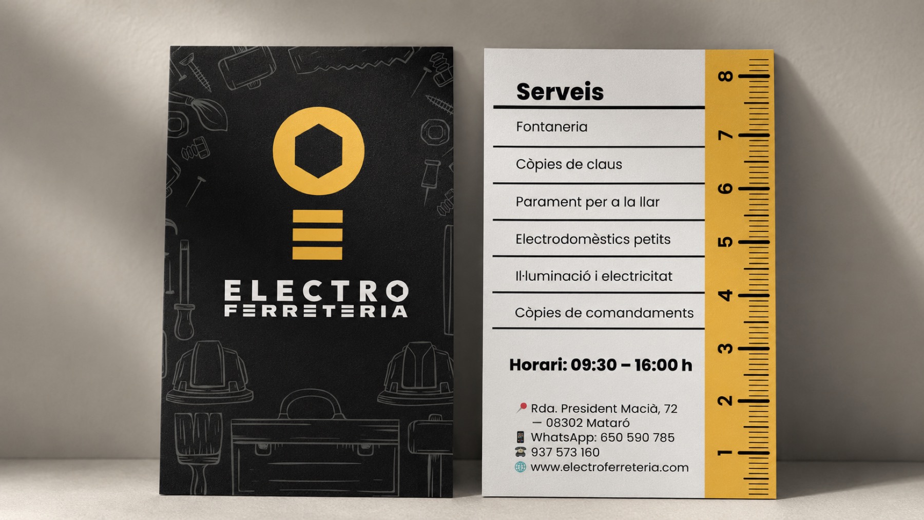 Electro Ferretería Business Card