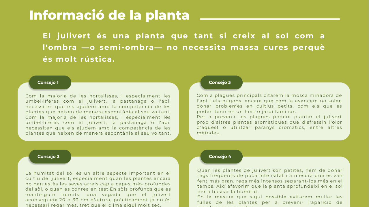 Plant info