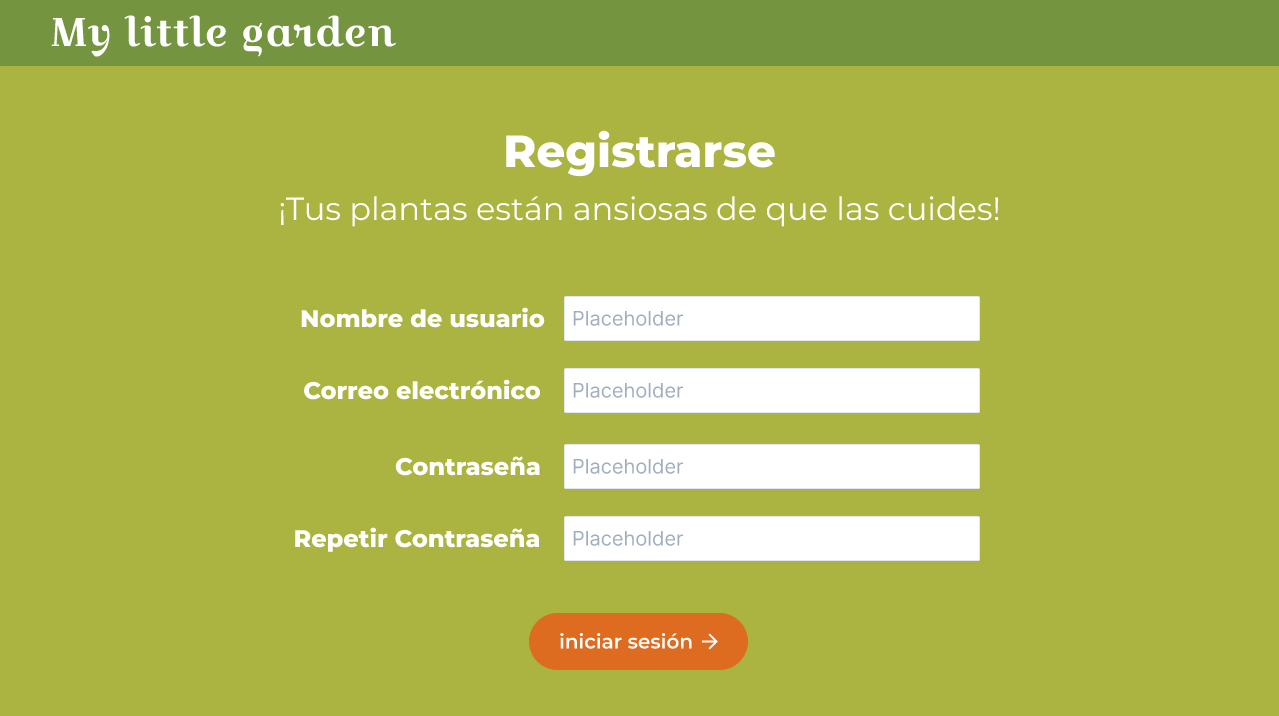 Register screen