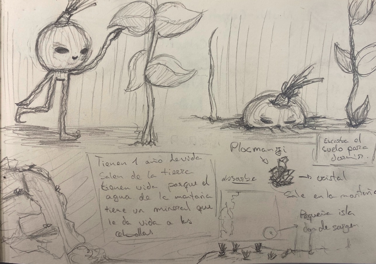 Boceto 1 — ilustración científica