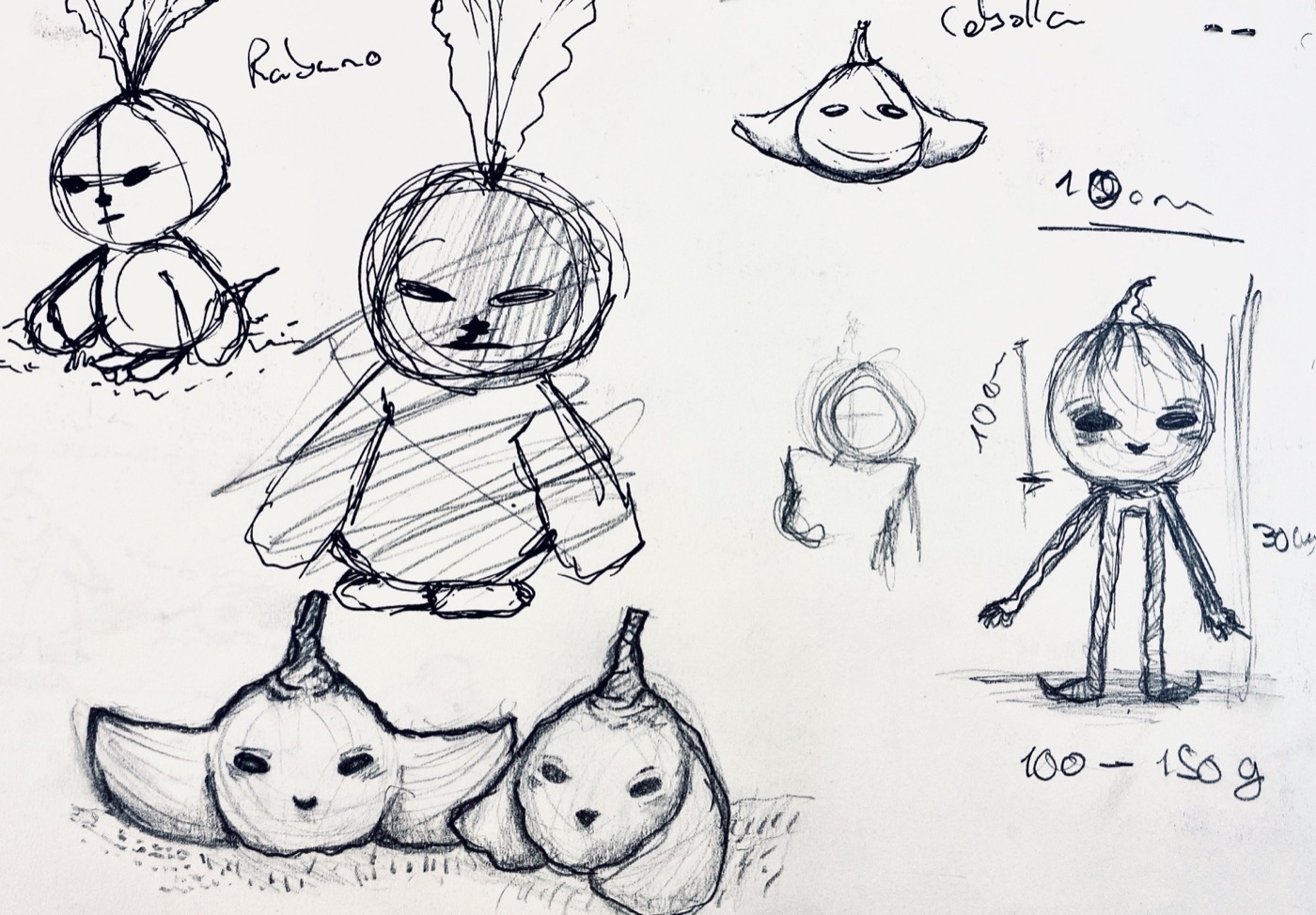 Primeras ideas 2 — ilustración científica